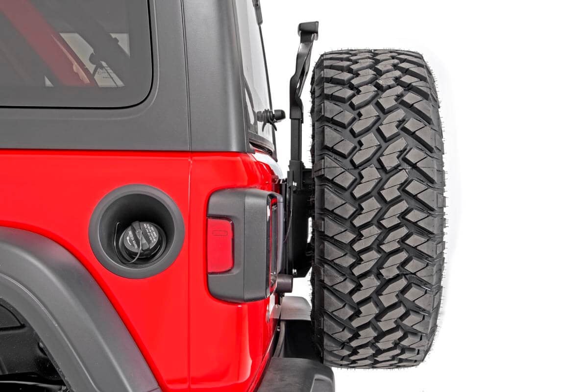 Rough Country Jeep Tire Relocation Bracket 18-20 Wrangler JL w/R Sensors 10526
