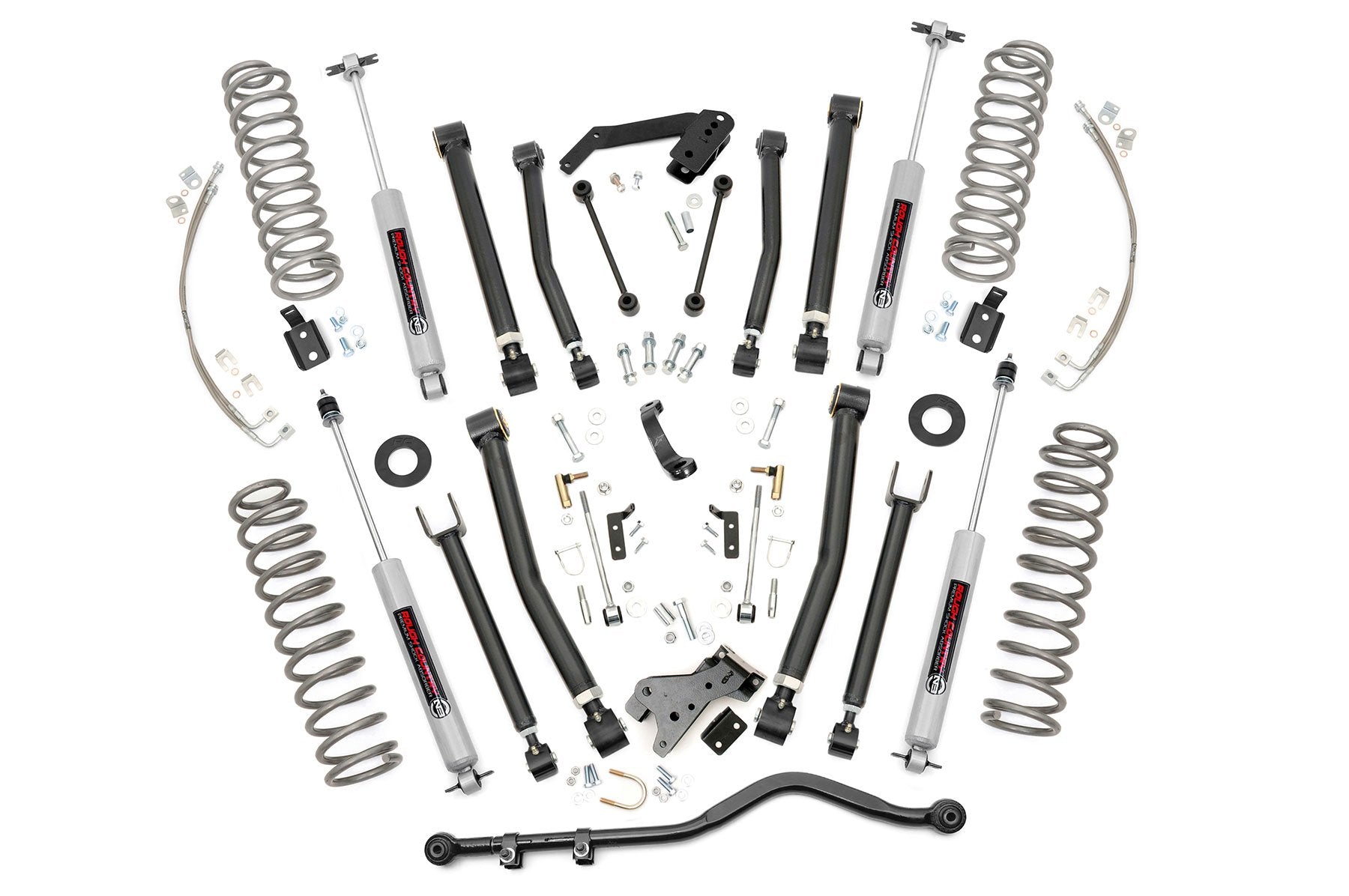 Rough Country 6 Inch Lift Kit X-Series for Jeep Wrangler JK (2007-2018) 68322