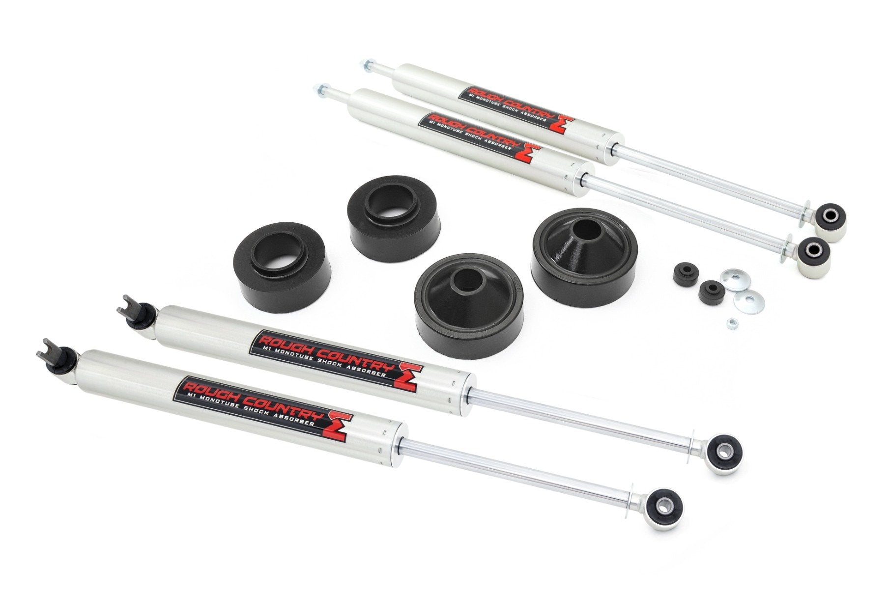 Rough Country 1.75" Lift Kit M1 For Jeep Wrangler JK 07-18 65140