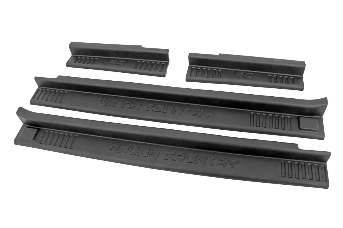 Rough Country Jeep Front & Rear Entry Guards 07-18 Wrangler JK 10567