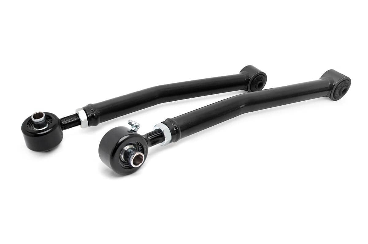 Rough Country Rear Upper Adjustable Ctrl Arms for Jeep Wrangler JK 2007-2017 11380