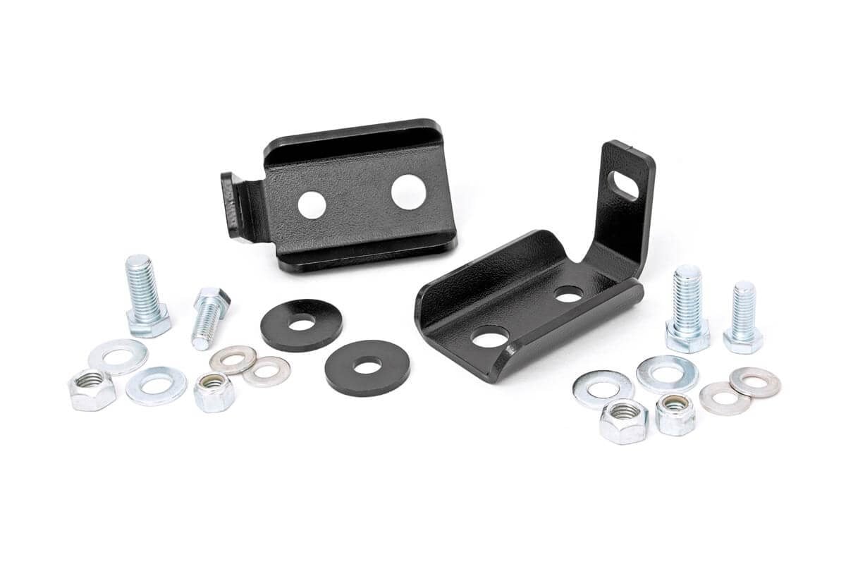 Rough Country Jeep Front Shock Relocation Kit 07-18 Wrangler JK 1020
