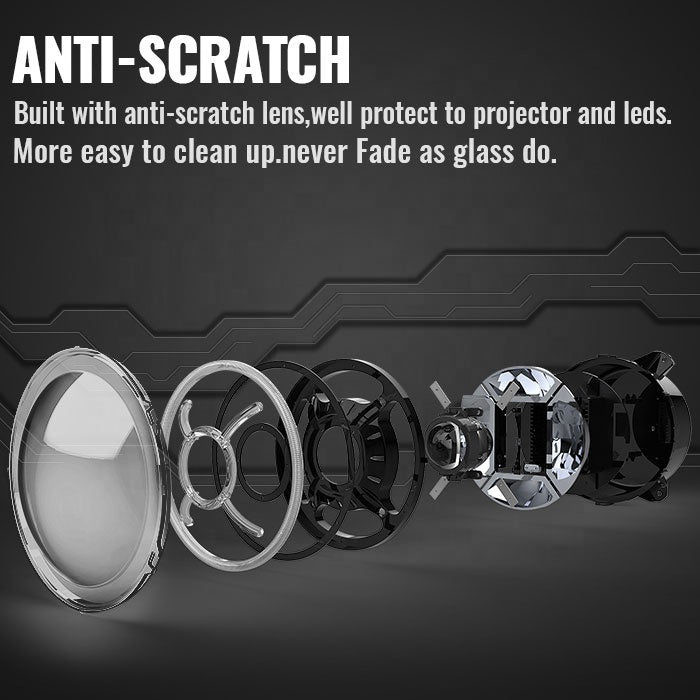 Code 4 LED Supply 9 inch "X" with Halo Headlight (C4-JLT9X-HL) -1