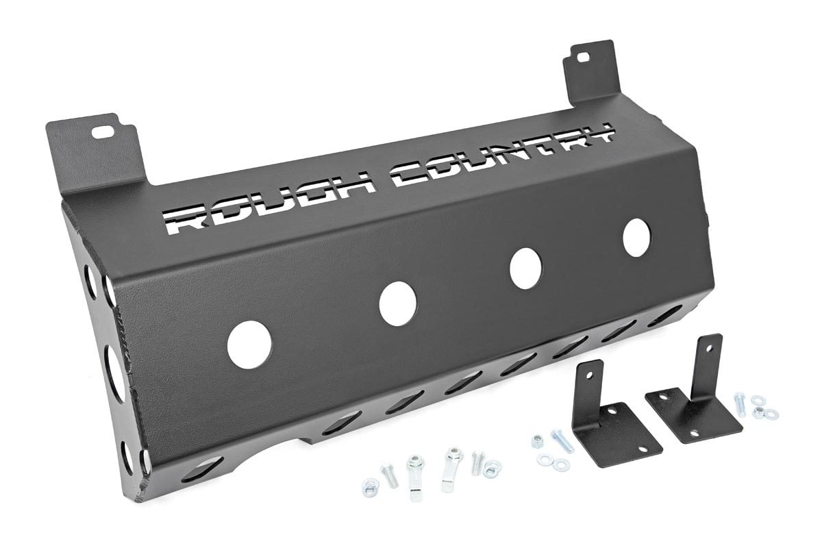Rough Country Muffler Skid Plate Jeep Wrangler JL 18-23 10599