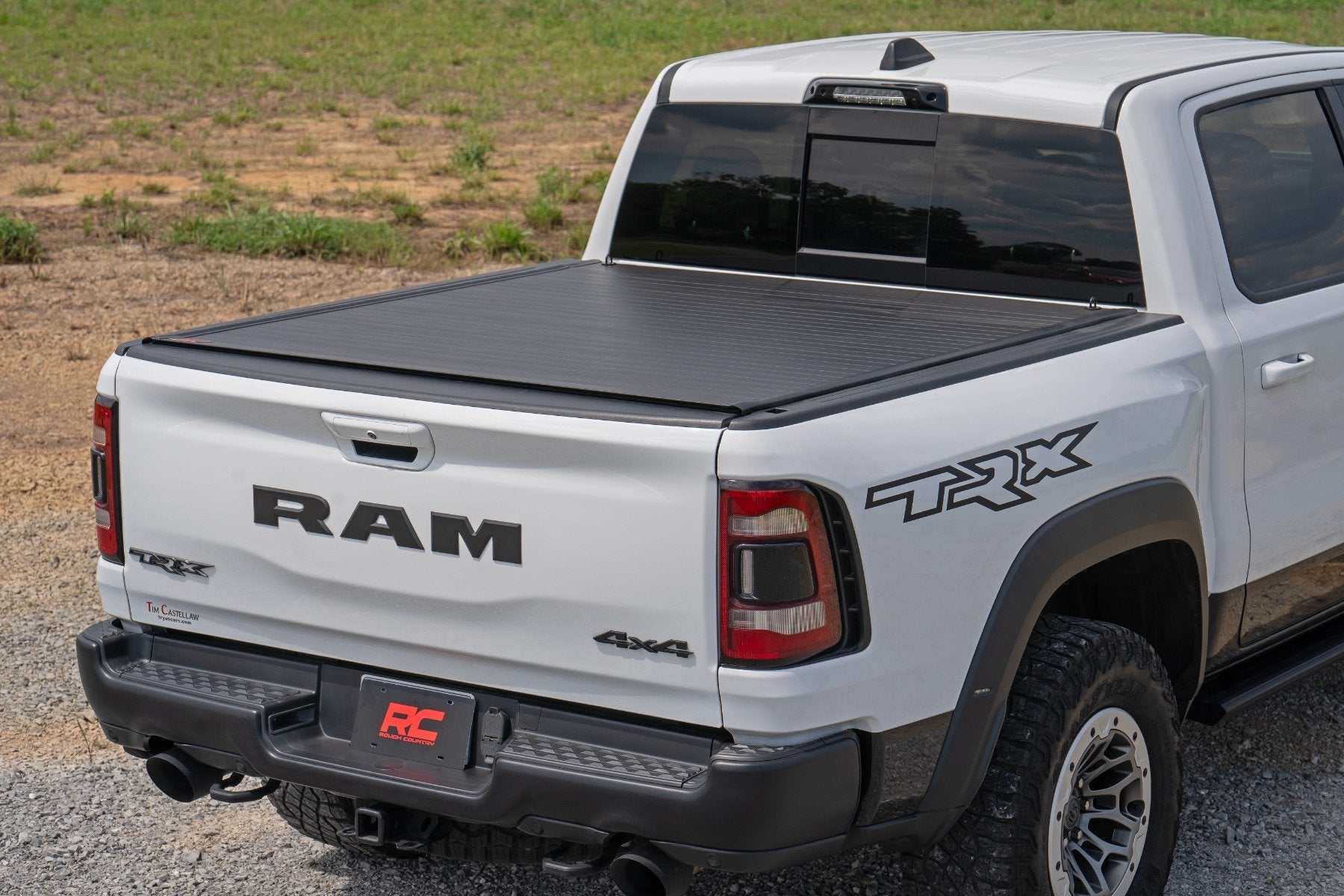 Rough Country Hard Roll Up Bed Cover 5'7" Bed Ram 1500 19-25/TRX 21-24 50320550