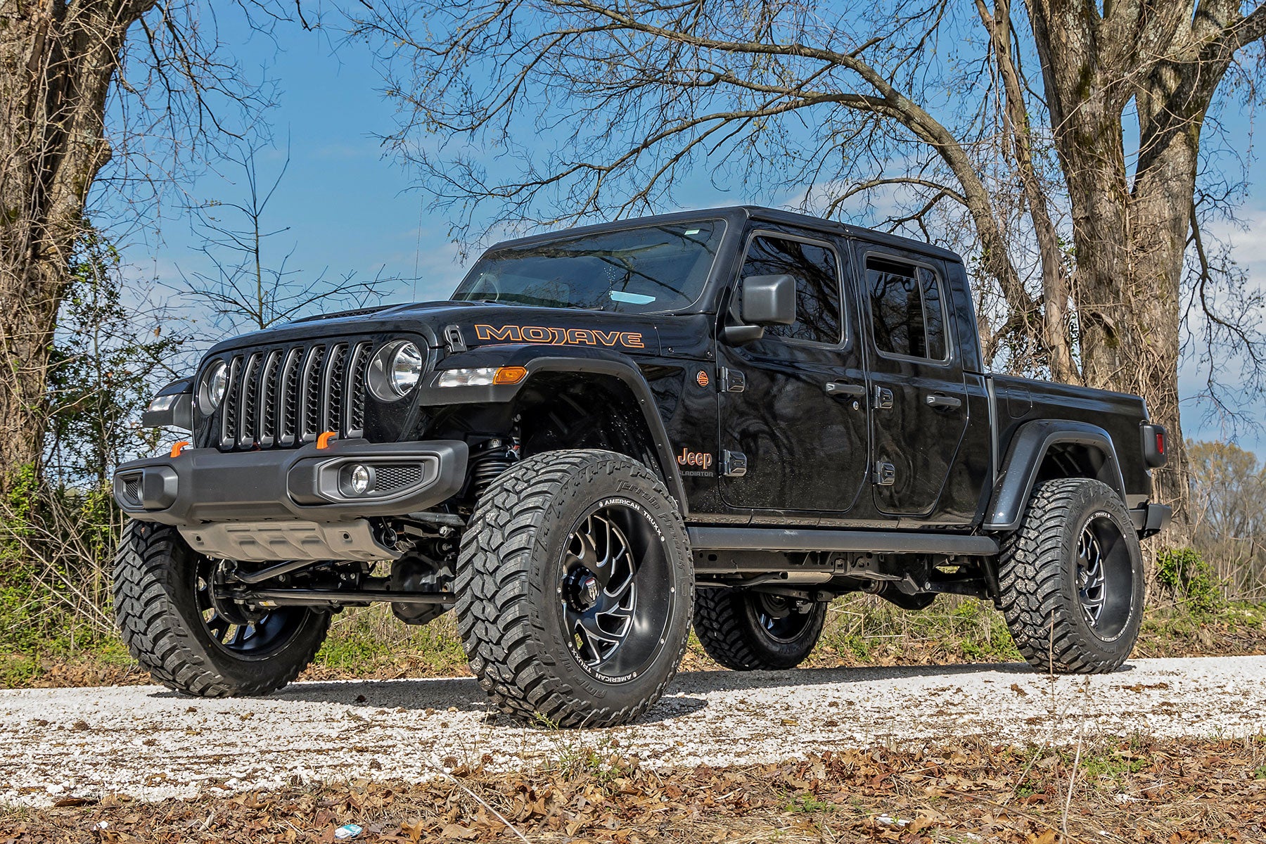 Rough Country 3.5 Inch Lift Kit For Jeep Gladiator Mojave JT 4wd 2020-2025 60200