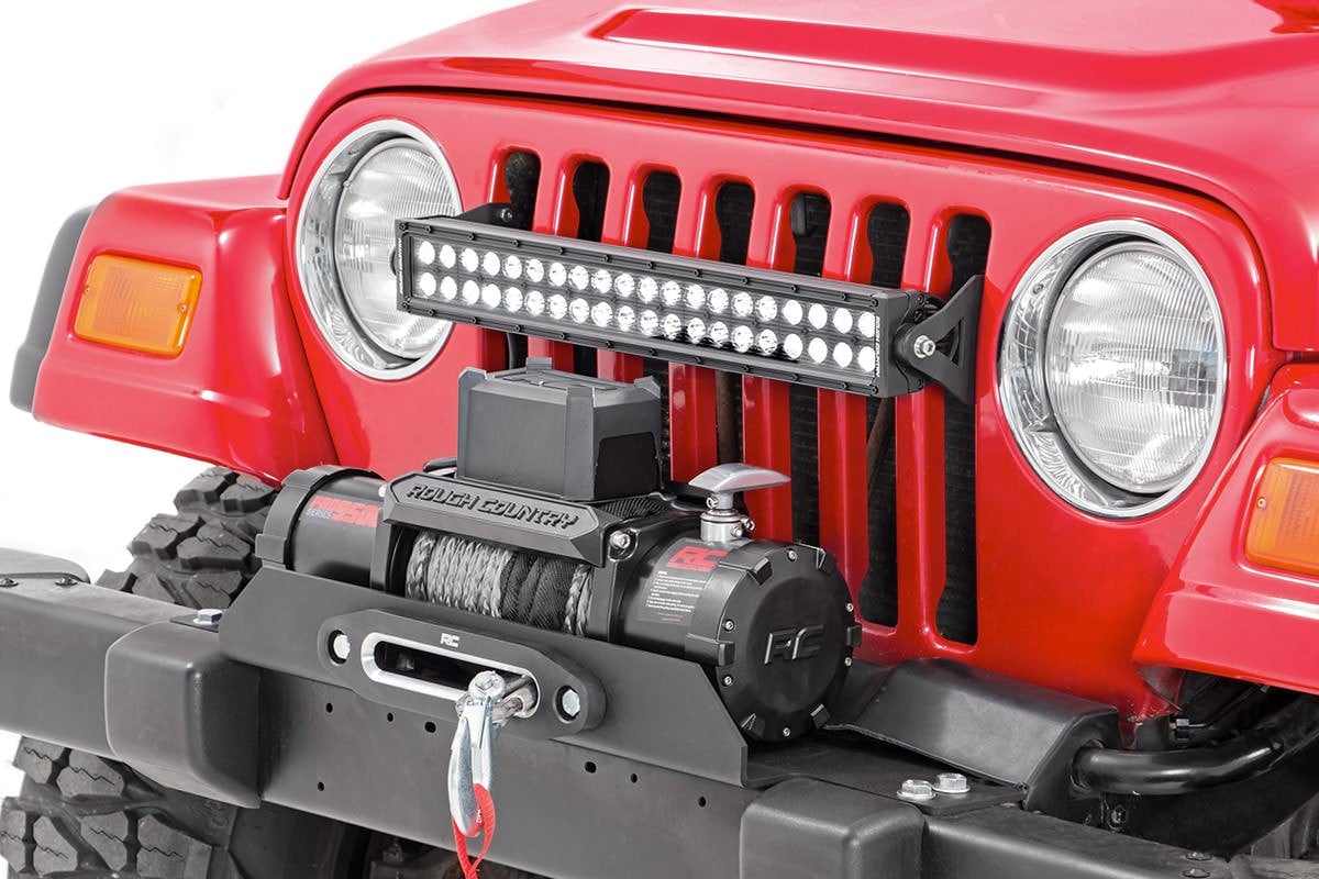 Rough Country Jeep Winch Mounting Plate 87-06 Wrangler YJ/TJ 1189
