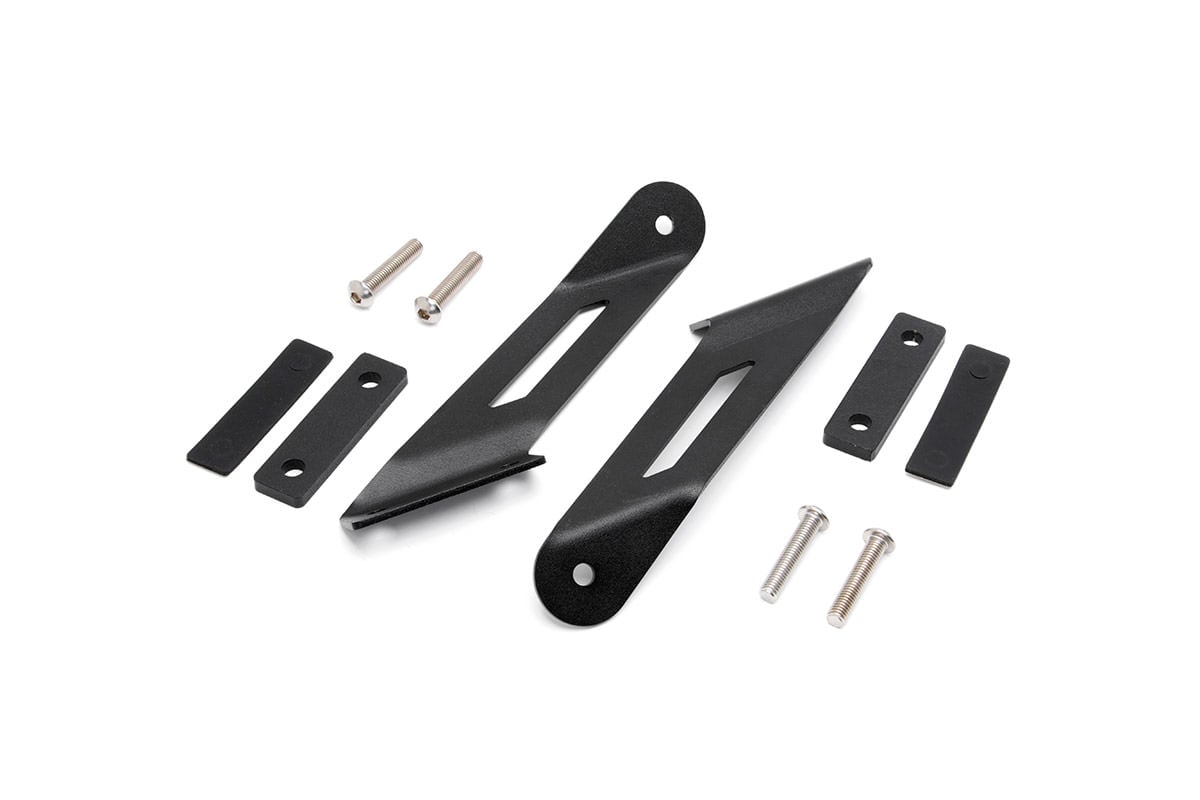Rough Country 20-inch LED Hood Mounts Jeep Wrangler JK 07-18 (NO Lights) 70533