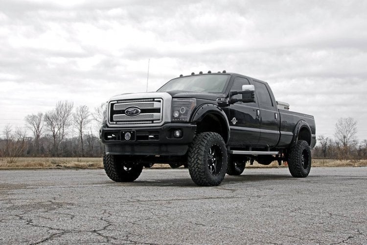 Rough Country Ford Super Duty 30-IN Black Series Cree LED Grille Kit (Pair) 70771