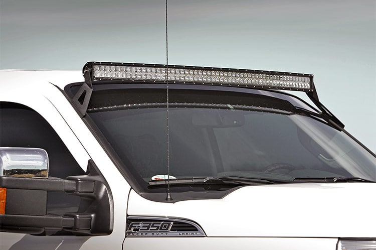 Rough Country Ford 54" Curved LED Light Bar Mounts 99-16 Sup uty (NO Light) 70516