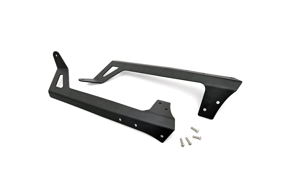 Rough Country 50" Straight LED Light Bar Mounts Jeep Wrangler JK 07-18 70504