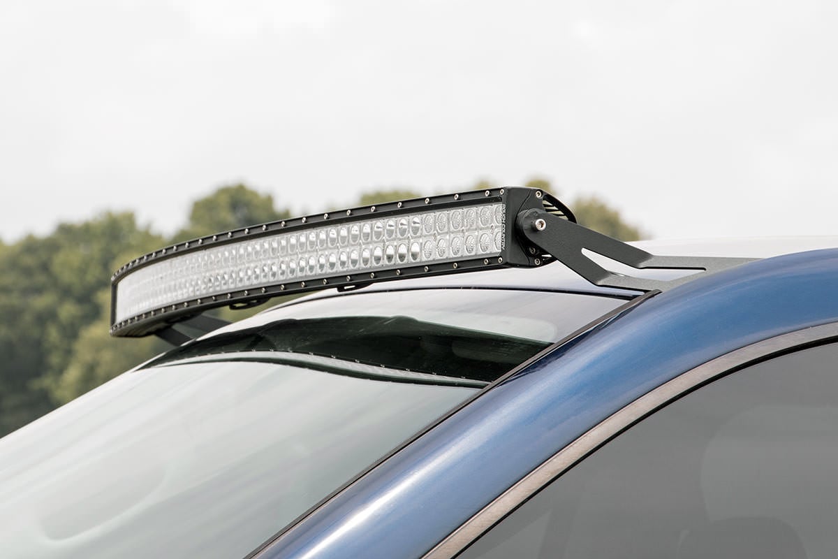 Rough Country Dodge 54" Curved LED Light Bar Mounts Ram 1500 02-08 70538