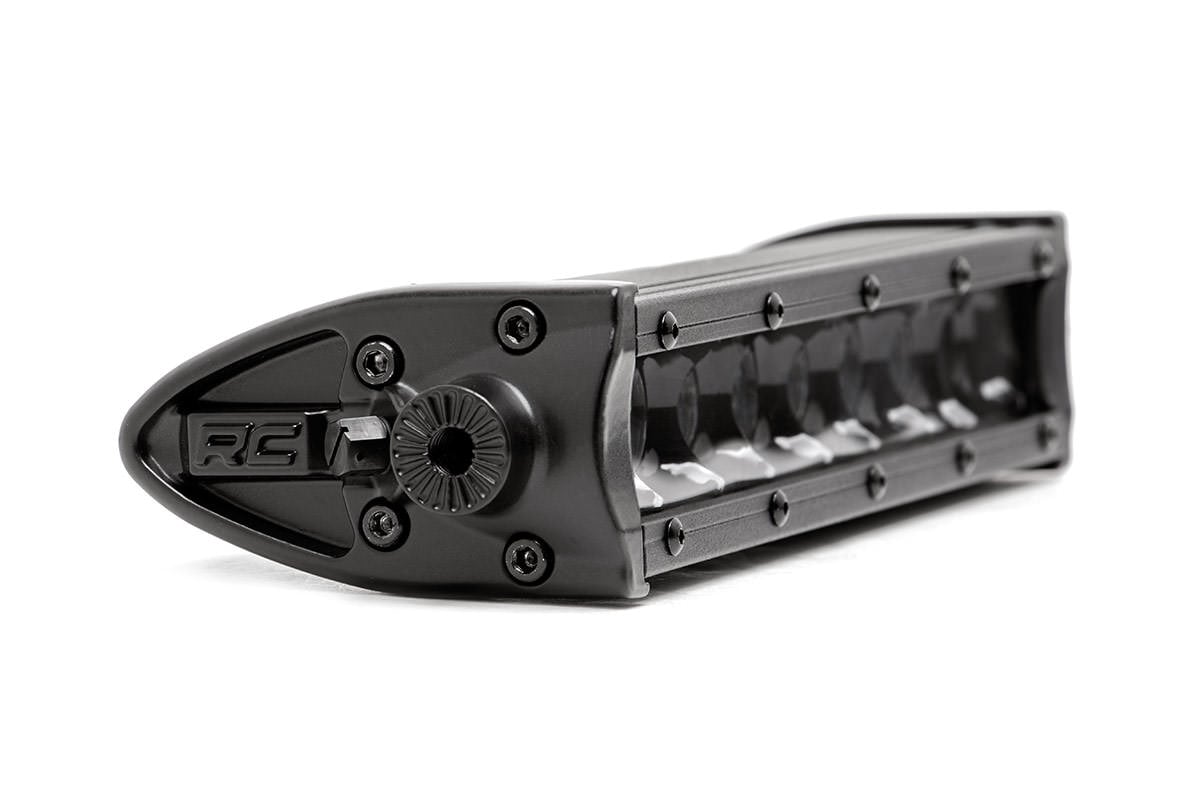Rough Country 8-inch Cree LED Light Bars Pair Black Series 70728BL