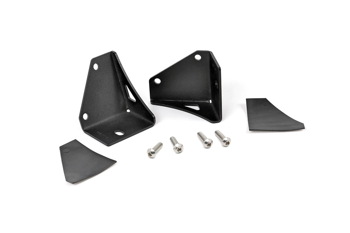 Rough Country Lower Windshield Light Mounts Jeep Wrangler YJ 87-95 NO Light 70510