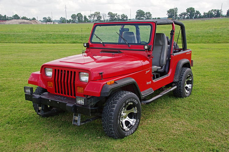 Rough Country Lower Windshield Light Mounts Jeep Wrangler YJ 87-95 NO Light 70510