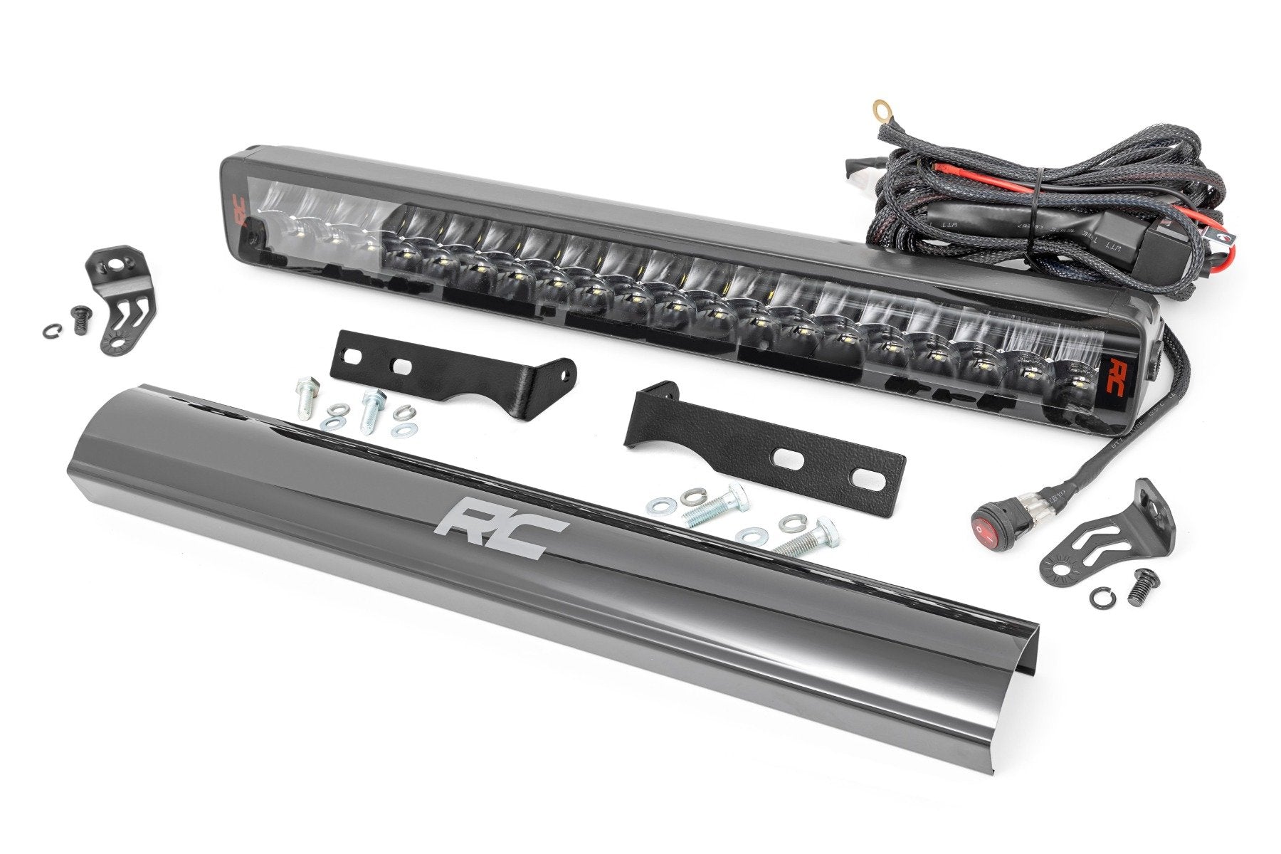 Rough Country LED Bumper Mount 20" Spectrum Jeep Grand Cherokee WK2 11-20 80773