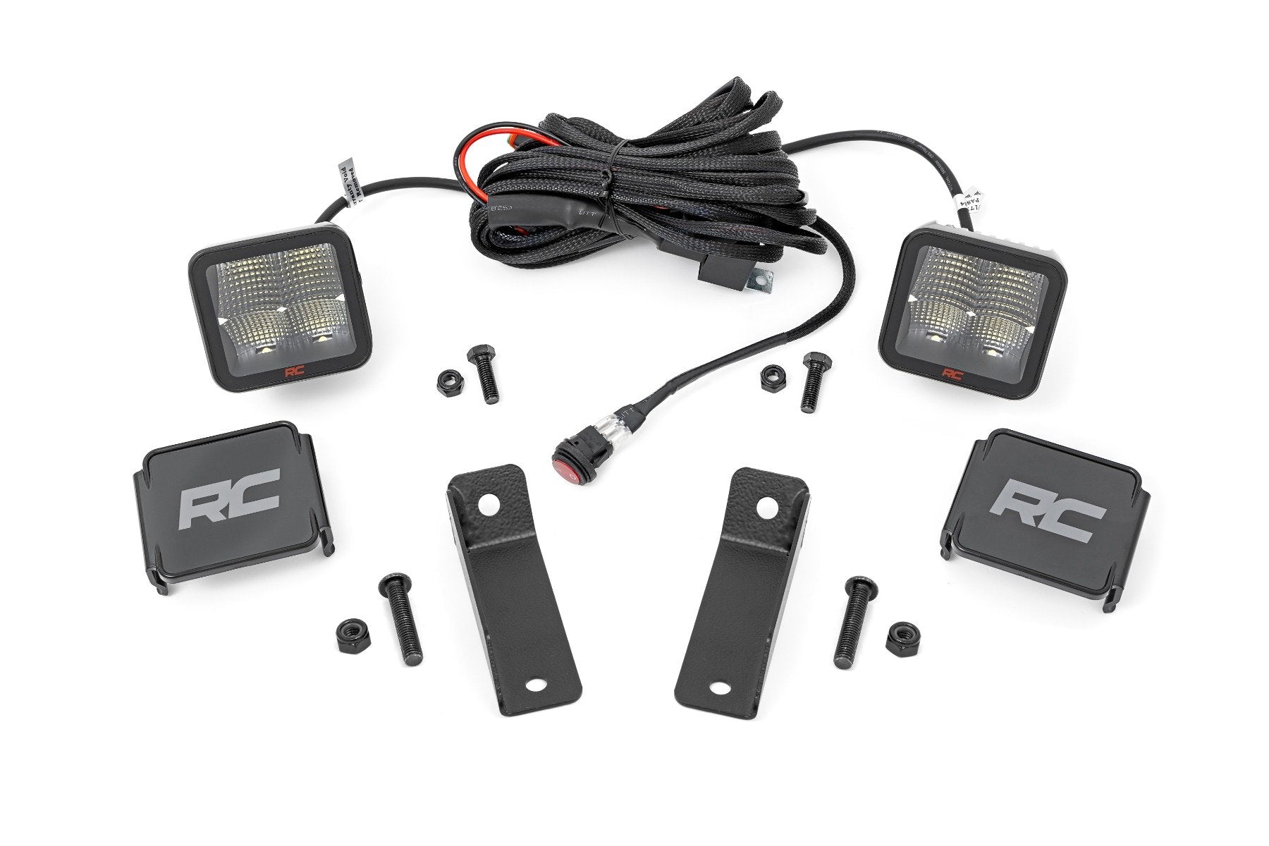 Rough Country LED Light Rear Mount 2" Spectrum Pair Can-Am Maverick Sport 97084