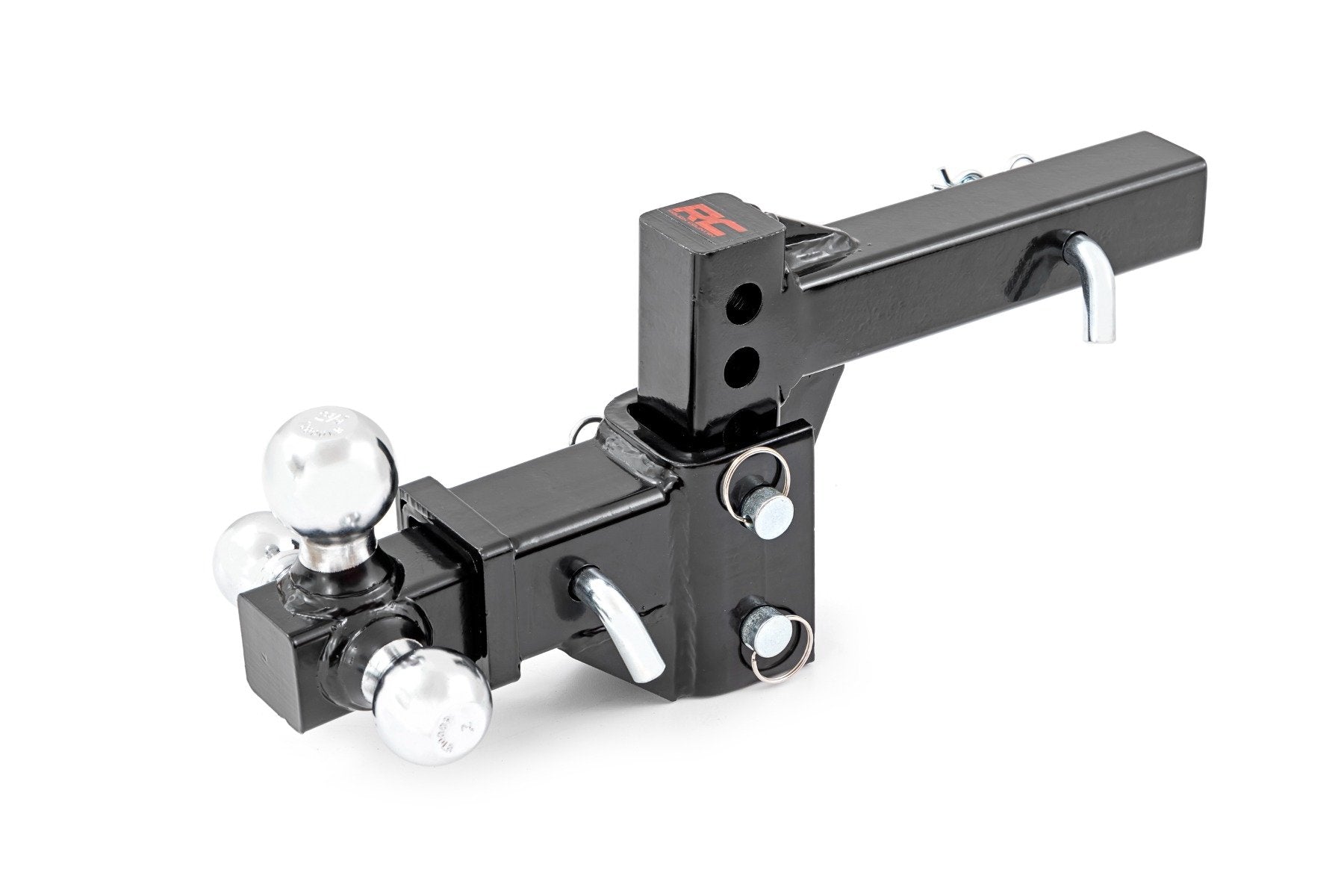 Rough Country 2 Inch Class III Multi-Ball Adjustable Hitch 99100