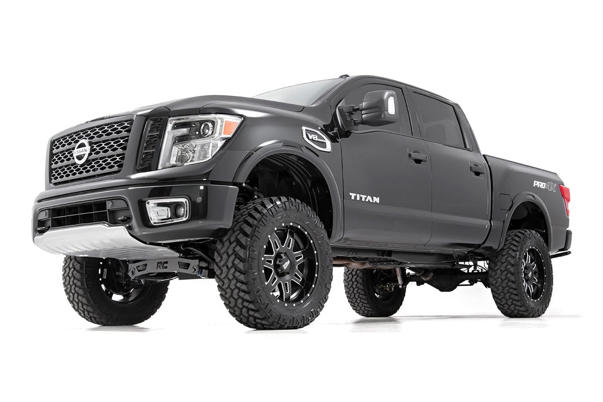 Rough Country 6in Suspension Lift Kit For Nissan Titan 17-20 4wd 87820A