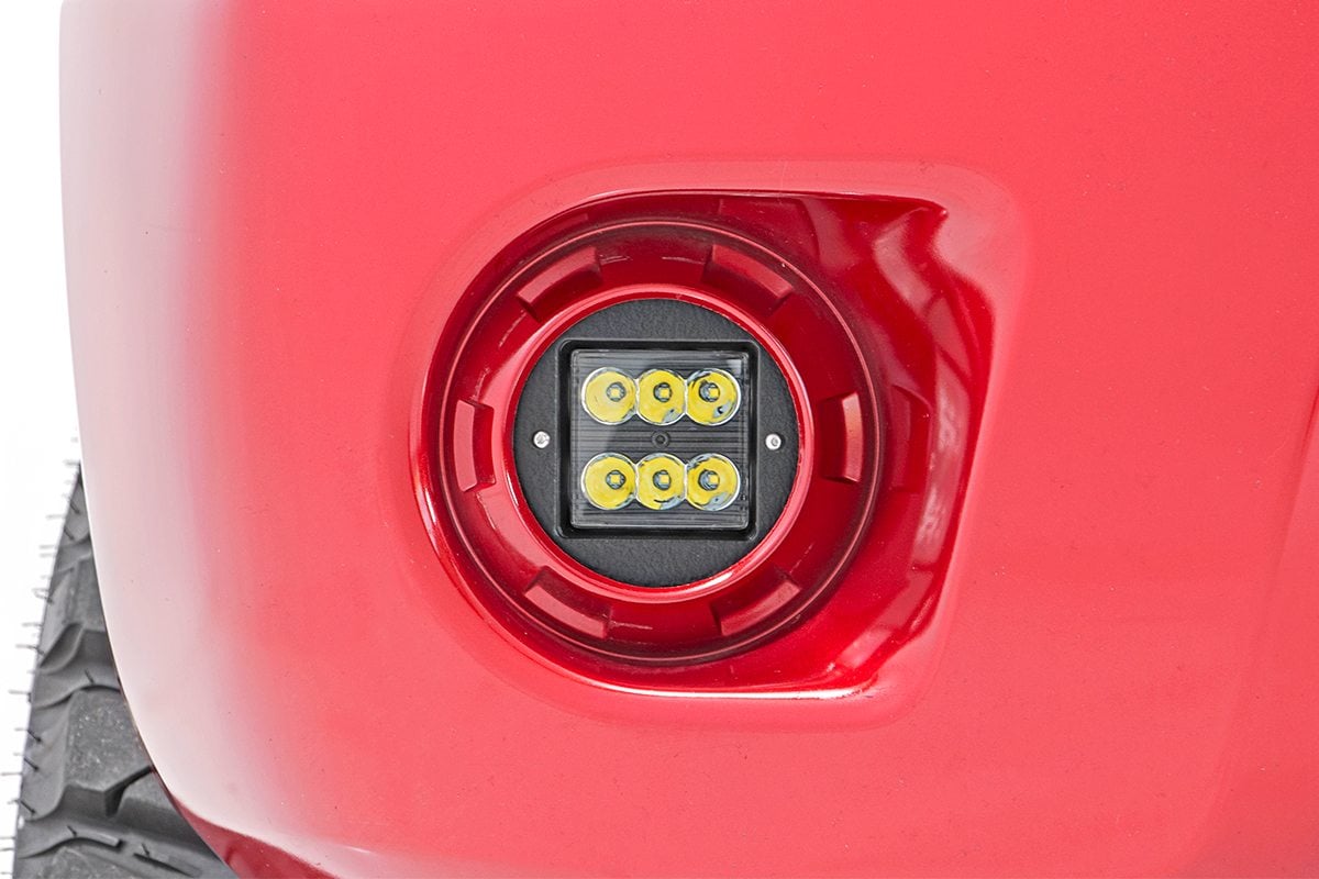 Rough Country Nissan LED Fog Light Kit Black Series 05-19 Frontier 71023