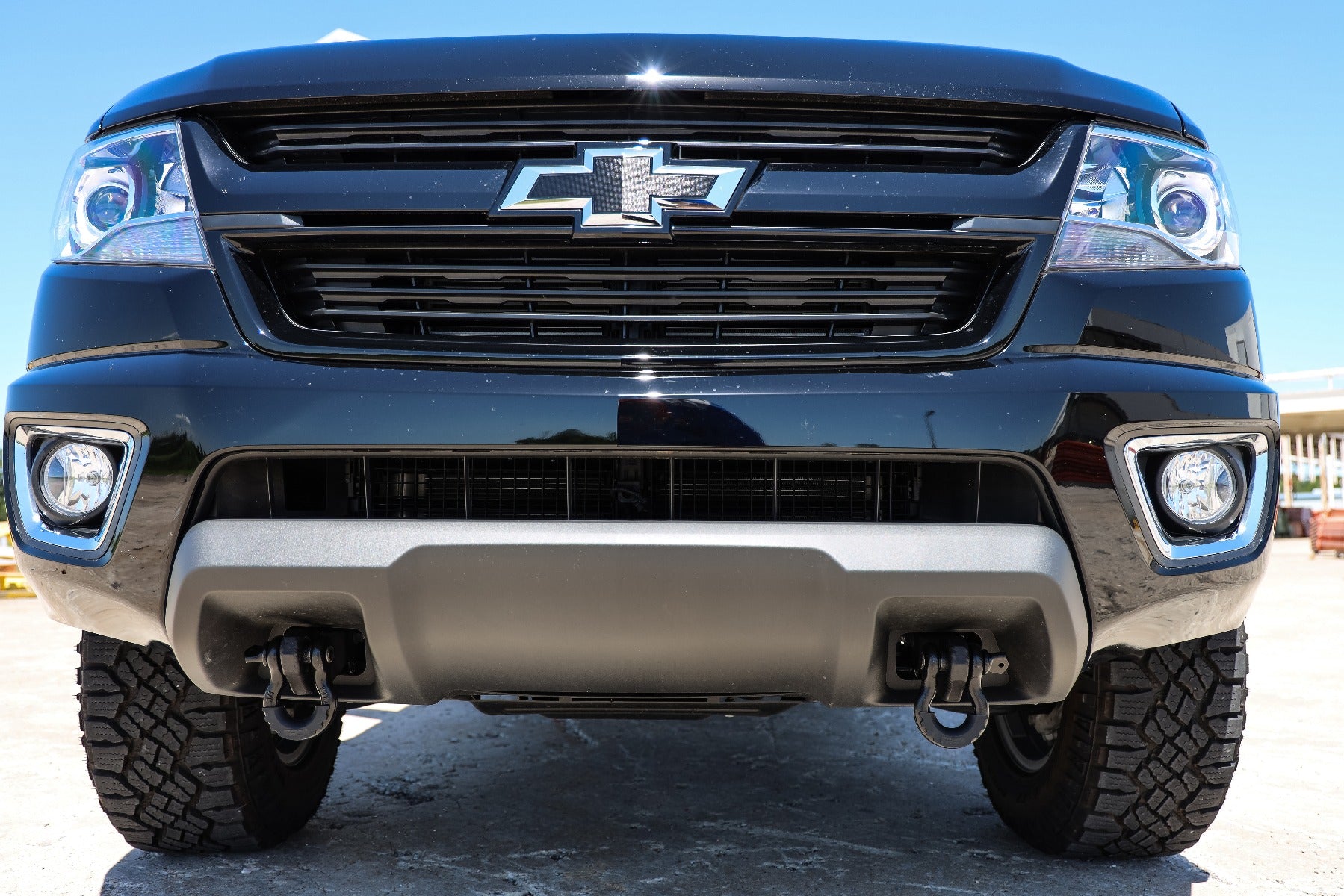 Tow Hook Shackle Conversion Kit w/D-Rings Chevy Colorado 15-22 RS167