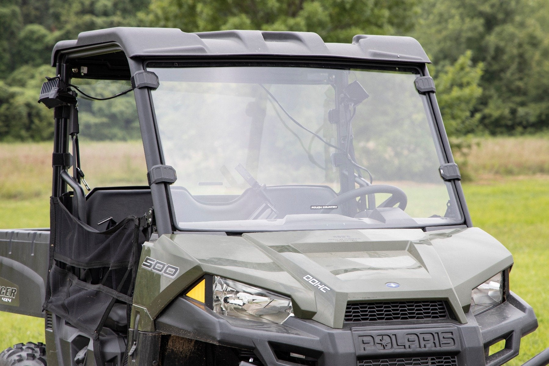 Rough Country Polaris Scratch Resistant Full Windshield 15-21 Ranger 500 Mid 98152010