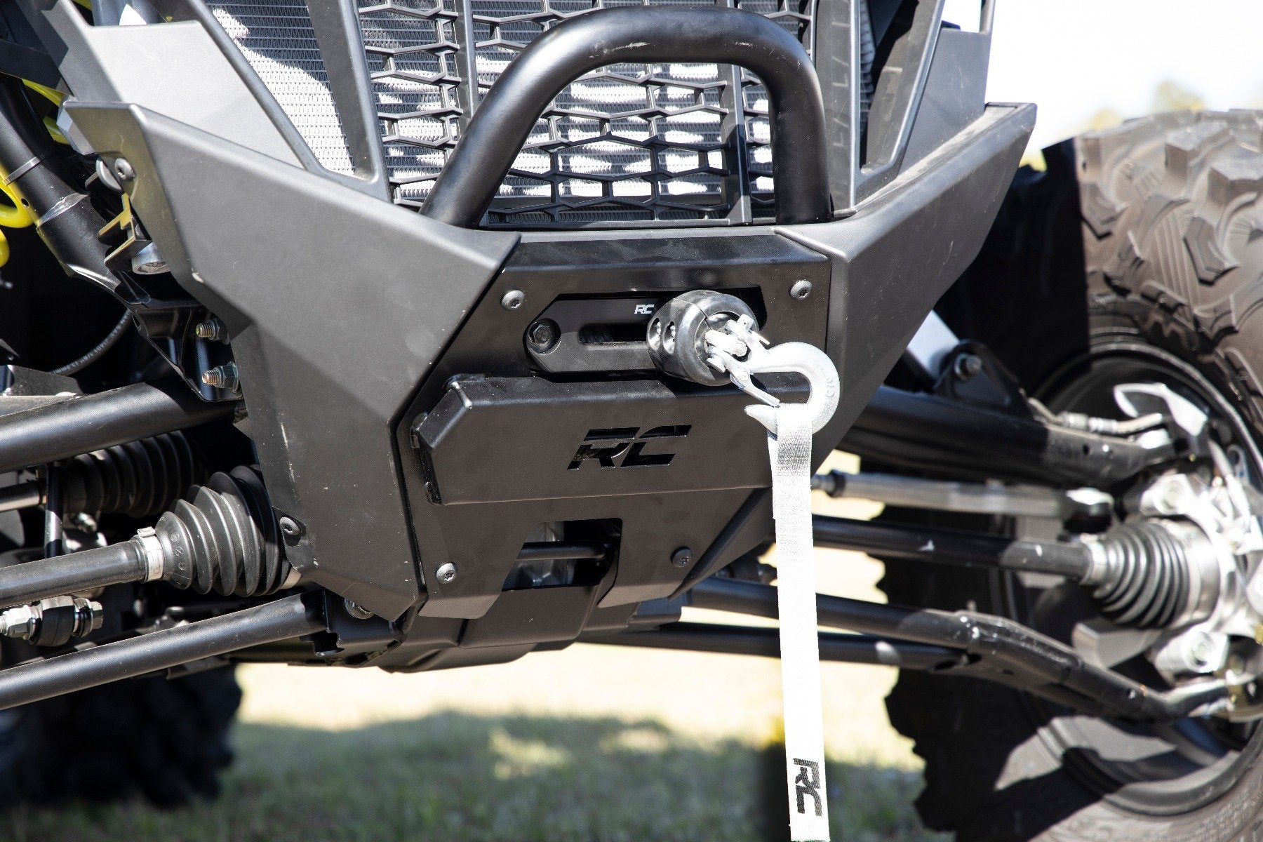 Rough Country Polaris Winch Mounting Plate (2020-2021 RZR PRO XP) 93063