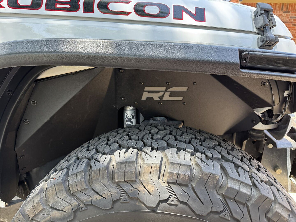 Rough Country High Clearance LED Fender Flare Kit for Jeep Wrangler JK 07-18 99037