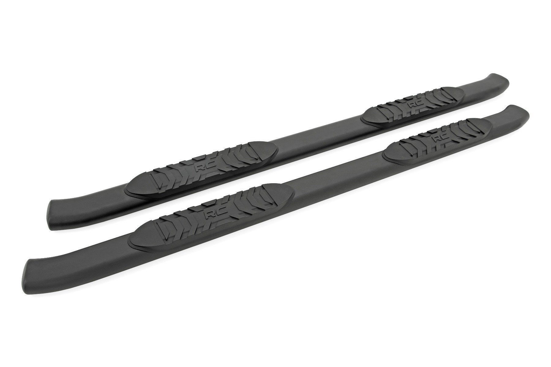 Rough Country Oval Nerf Step Double Cab Black Toyota Tacoma 2024 21017