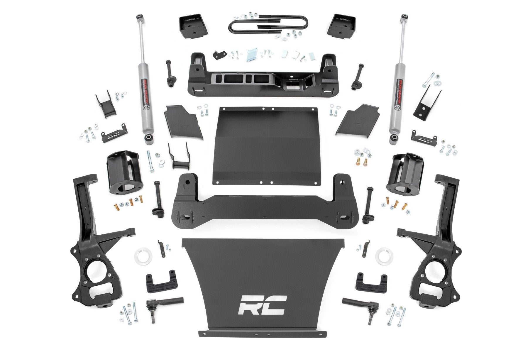 Rough Country 6" Lift Kit | Mono Leaf Rear | Chevy Silverado 1500 4WD 2025 21630A 21630_A