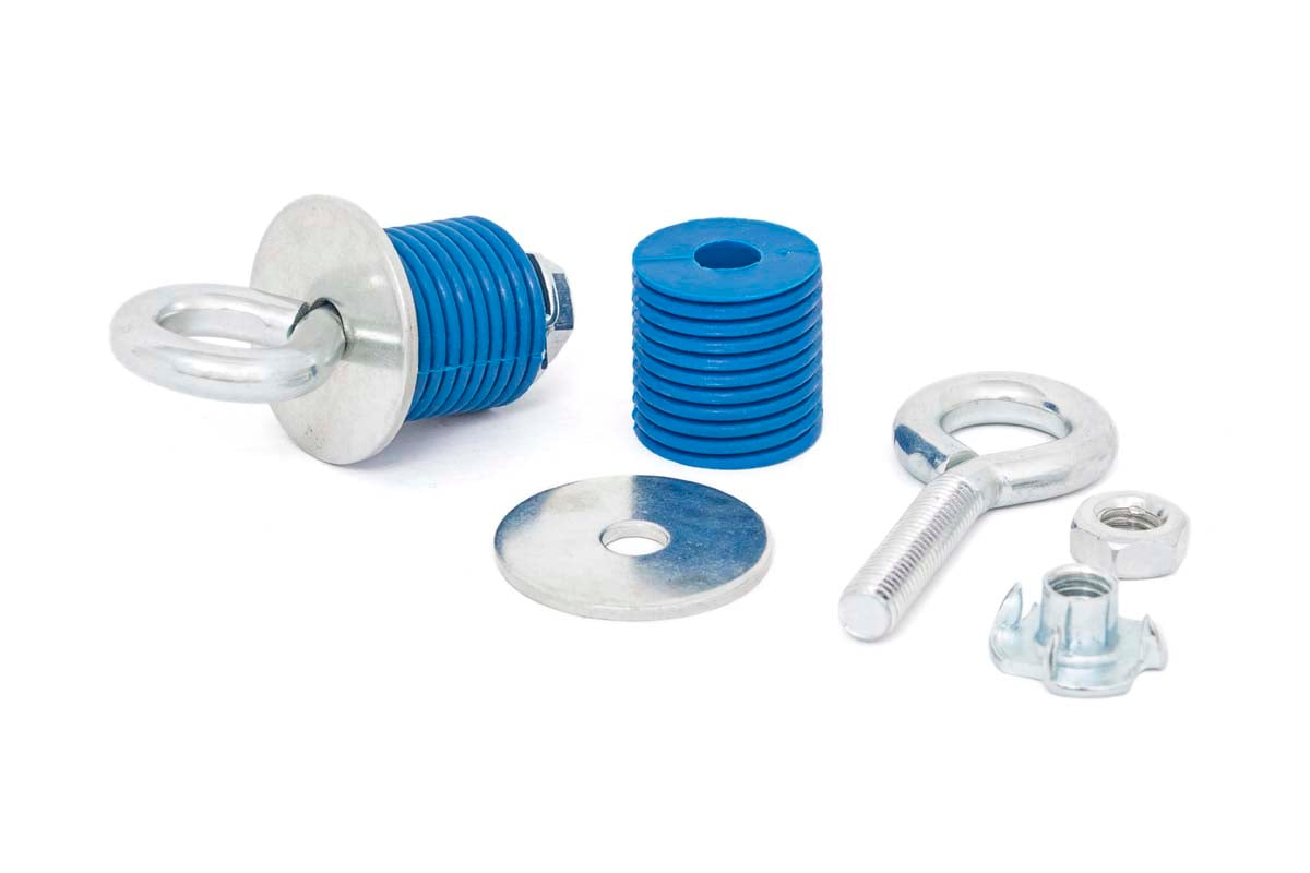Rough Country Polaris Bed Tie-Down Kit 5pc 13-20 RZR 99011