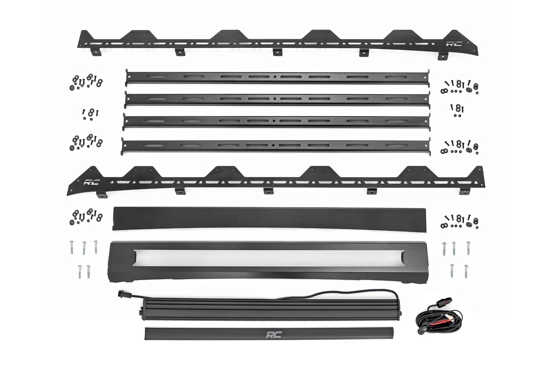 Rough Country Roof Rack w/ 40" Spectrum Series LED Polaris Xpedition ADV 5 2024 93173