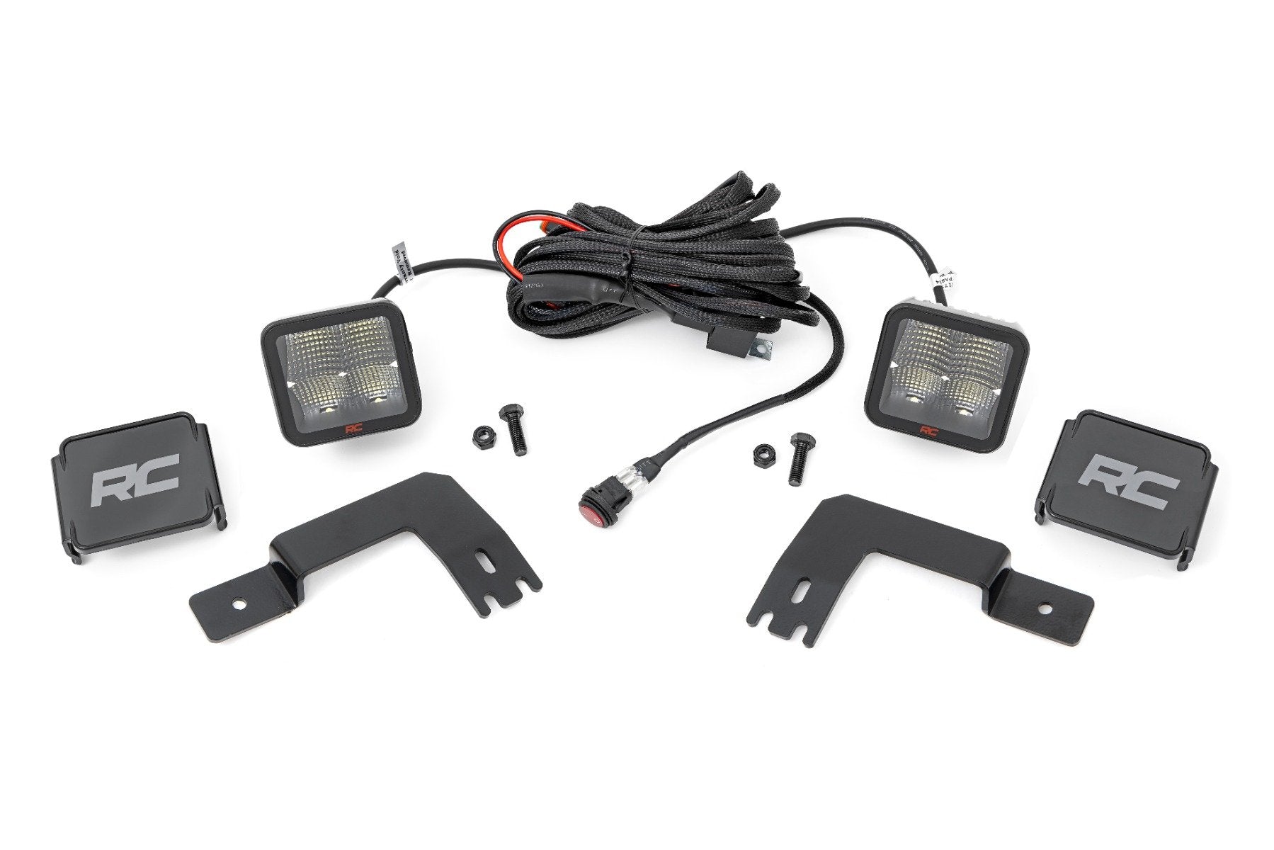 Rough Country LED Light Under Bed Mount 2" Spectrum Polaris Xpedition ADV-5 93189