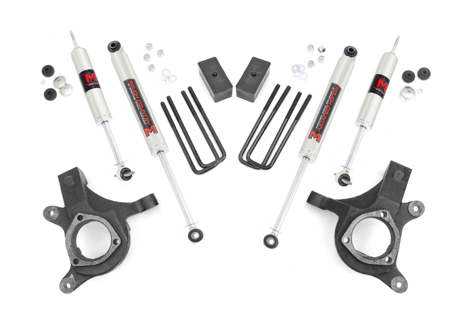 Rough Country 3 inch Lift Kit M1 Chevy/GMC 1500 2WD 99-06 & Classic 23240