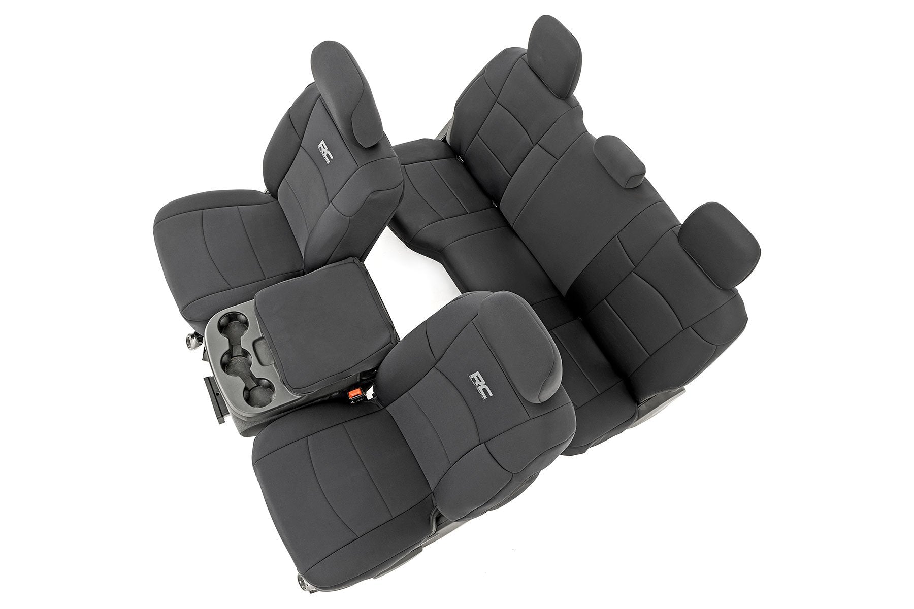 Seat Covers FR & RR 60/40 Rear Seat Ram 2500 2WD/4WD 19-24 91044
