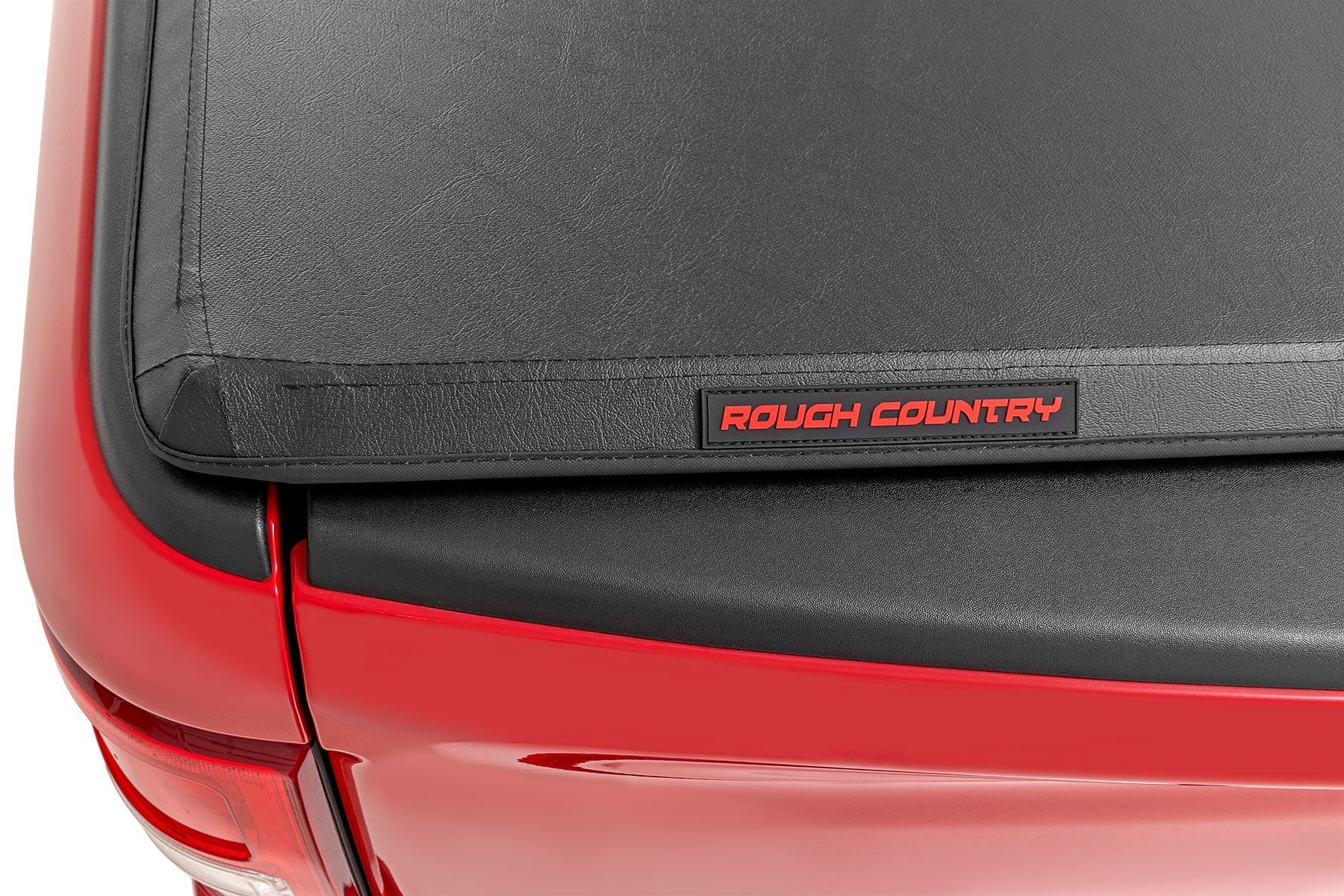 Rough Country Soft Tri-Fold Bed Cover | 6'7" Bed | for Toyota Tundra 2007-2025 41419650A