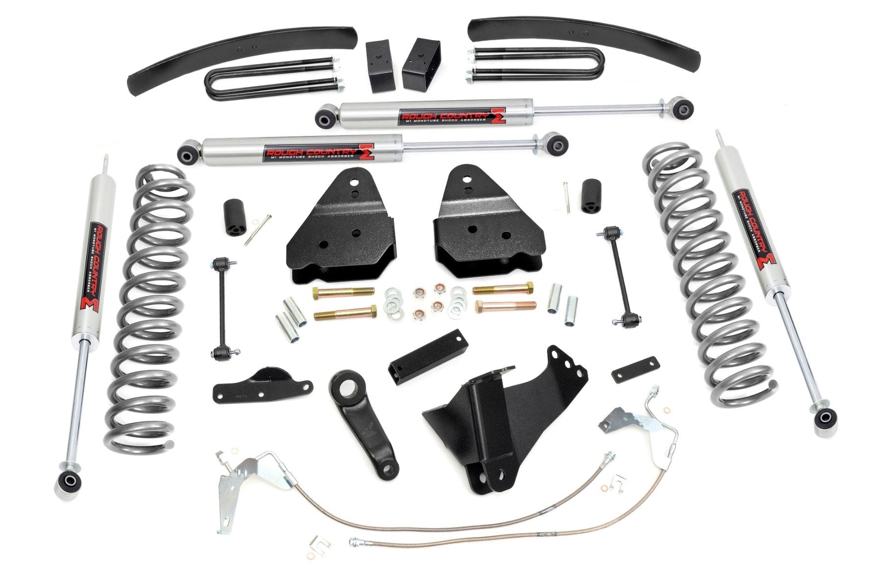 Rough Country 6" Lift Kit Diesel M1 For Ford Super Duty 4wd 2008-2010 59440