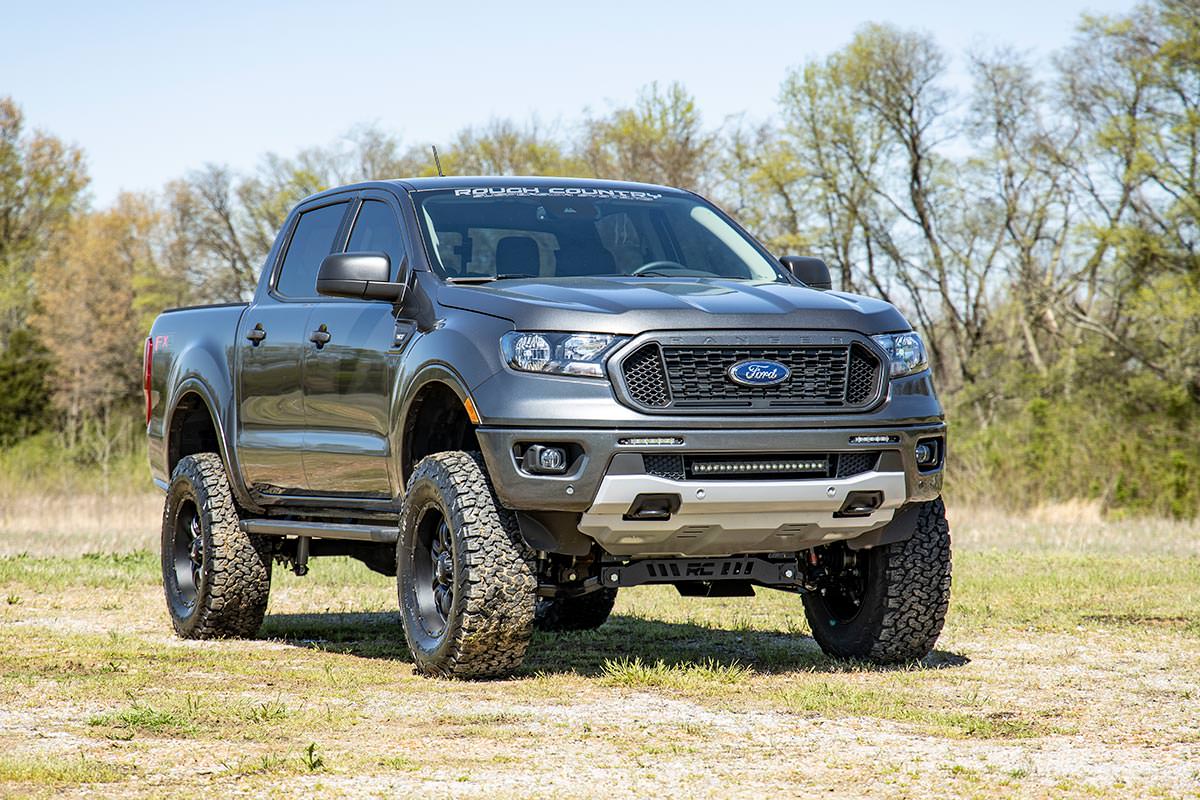 Rough Country LED Bumper Mount 20" Spectrum Single Row Ford Ranger 19-23 80815
