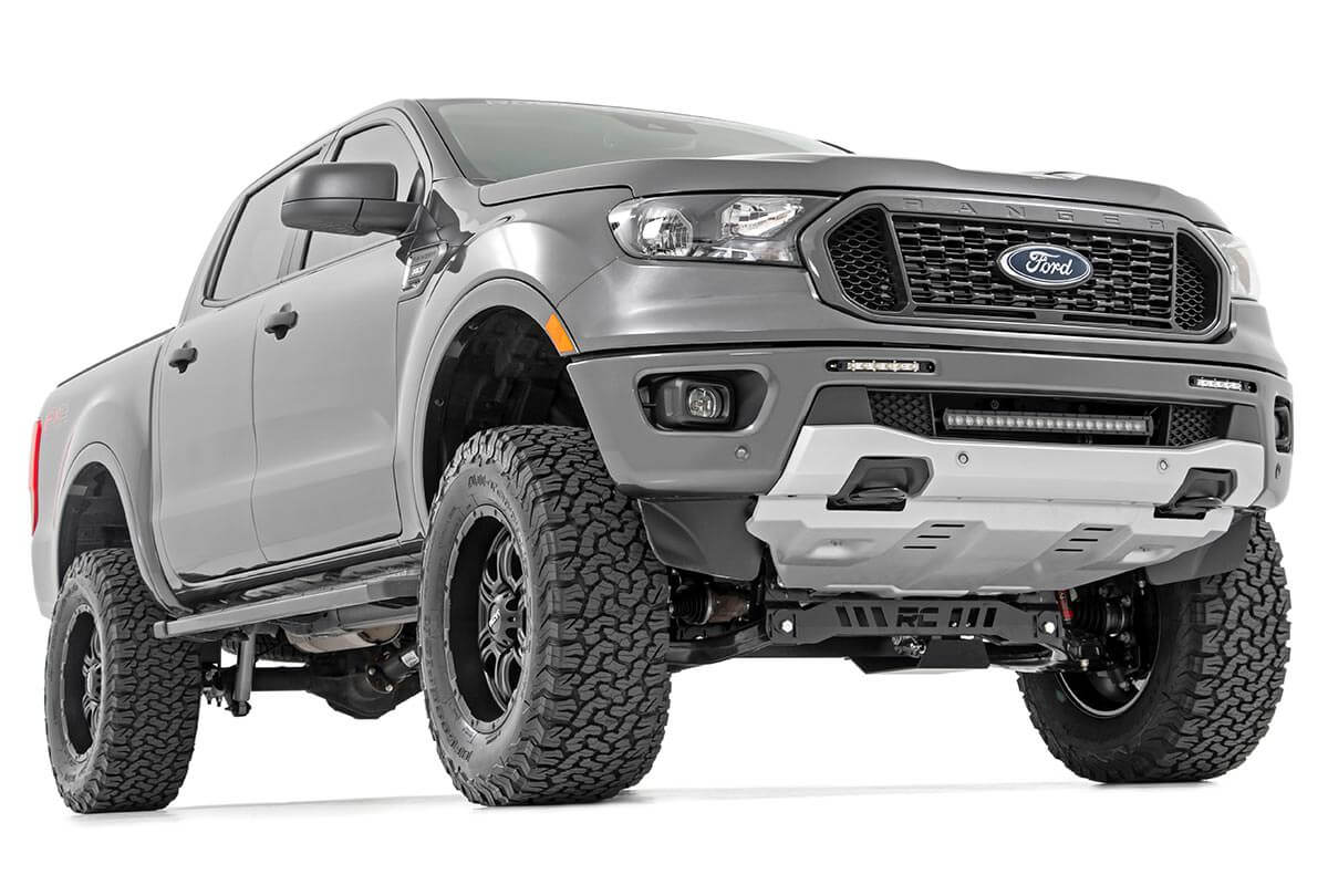 Rough Country LED Bumper Mount 20" Spectrum Single Row Ford Ranger 19-23 80815