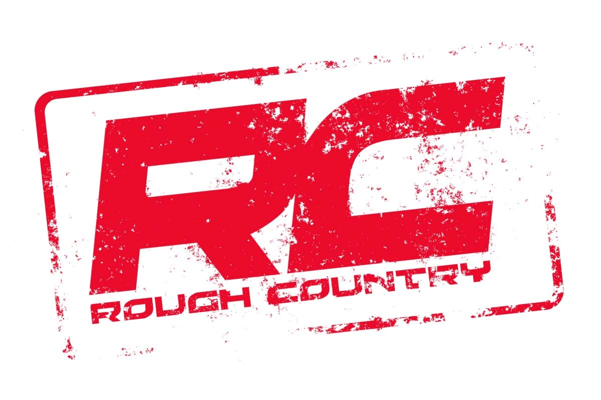 Rough Country Decal | 2.5 Inch x 4.5 Inch | Grunge Logo 84168 -1