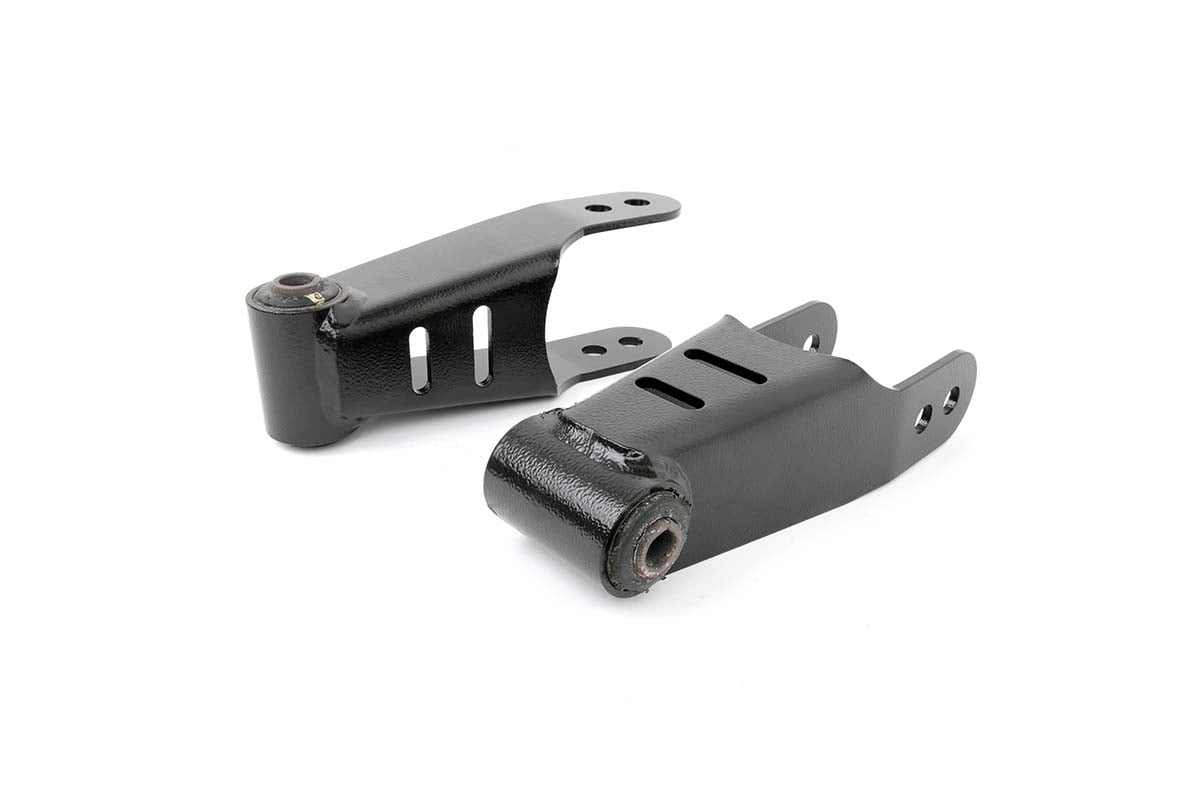 Rough Country GM 1500 1in - 1.5in Lowering Shackles 19-20 GM 1500 0504 RC0504