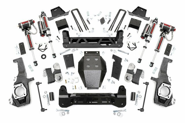 Rough Country 7" GM NTD Suspension Lift Kit Vertex 2020 2500HD Silvarado Sierra 10150
