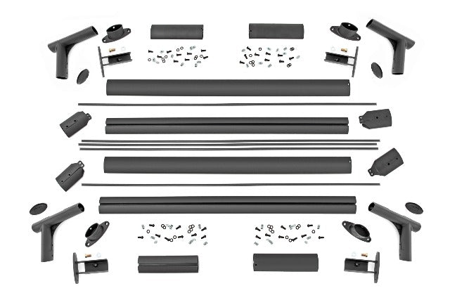 Bed Rack Half Rack Aluminum Chevy Silverado 1500 2019-2024