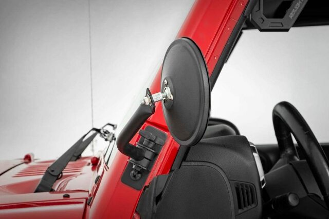Round Trail Mirror Jeep Wrangler JK/JKU 07-18 10519A