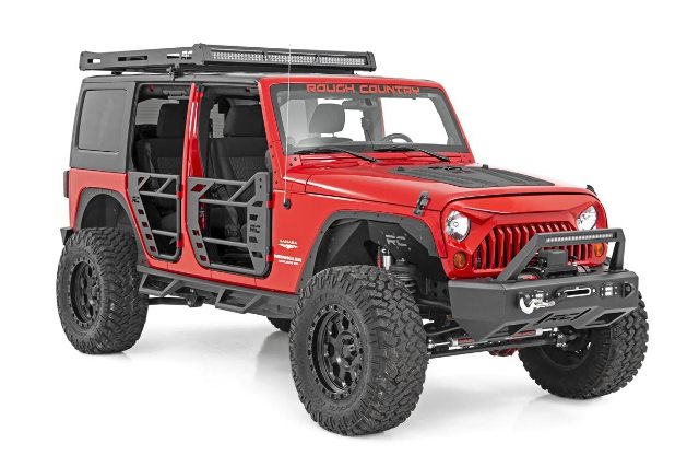 Rough Country Front & Rear Fender Removal Kit for Jeep Wrangler JK 07-18 10538