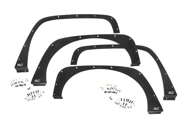 Rough Country Front & Rear Fender Removal Kit for Jeep Wrangler JK 07-18 10538