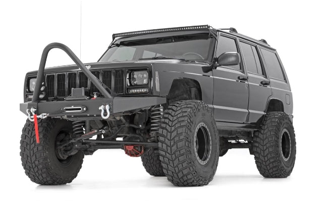 Winch Bumper Jeep Cherokee XJ 84-01 Front -5