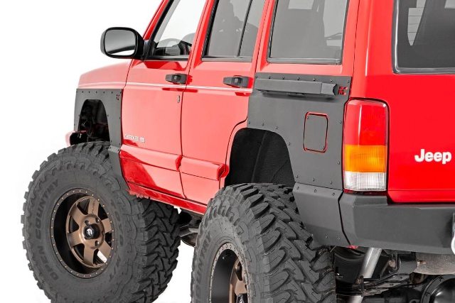 Rear Upper and Lower Quarter Panel Armor 97-01 Cherokee XJ -5