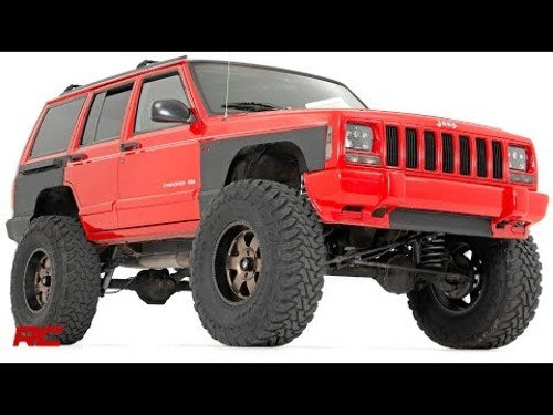 F & R Upper and Lower Quarter Panel Armor 97-01 Cherokee XJ