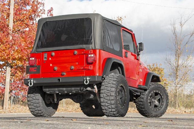Jeep Classic Full Width Rear Bumper 87-06 Wrangler YJ/TJ 10591